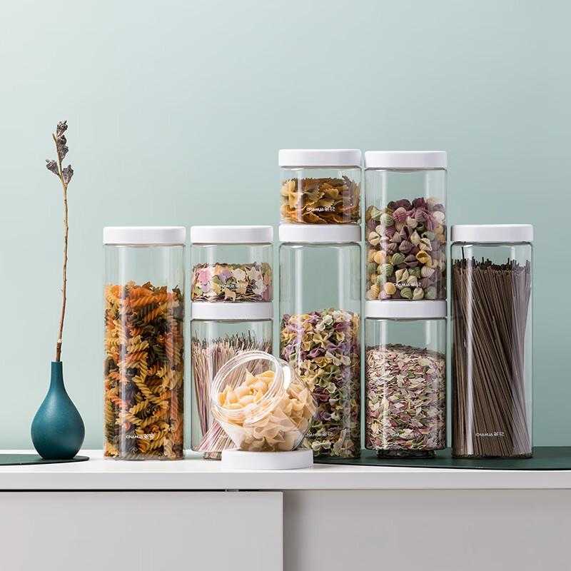 Chahua Stackable Food Storage Jars