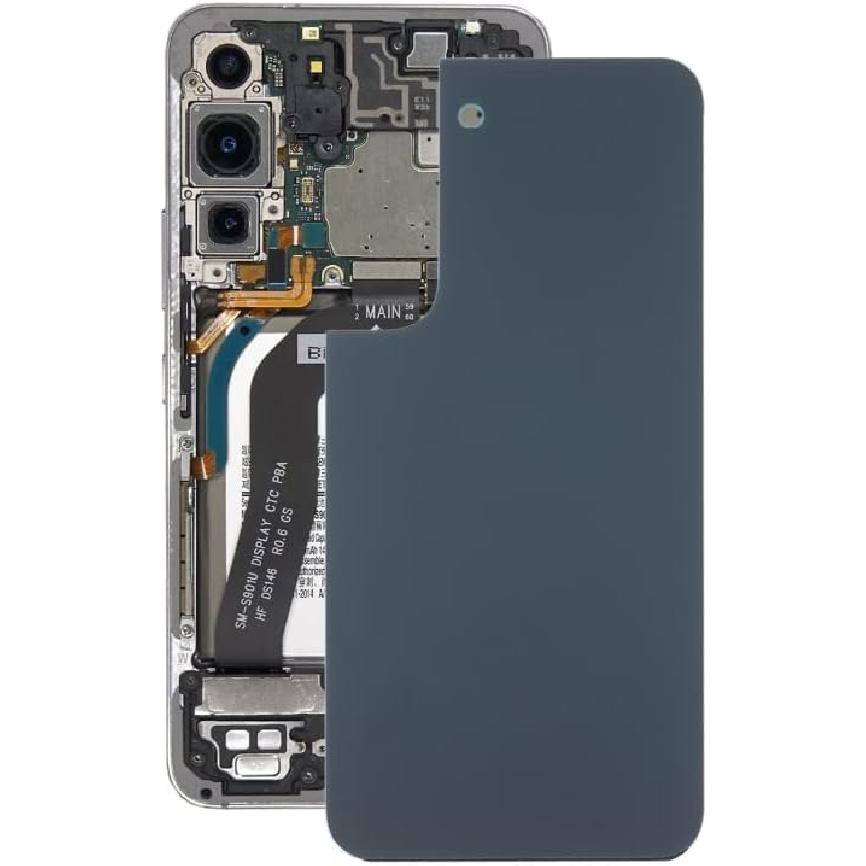 Replacement Battery Back Cover for Samsung Galaxy S22,Back Housing Repair Part for Galaxy S22 (Red)