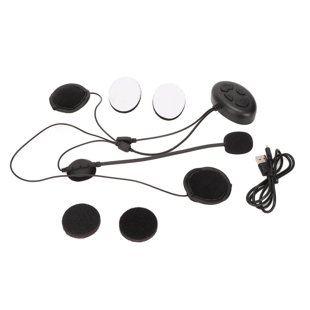 Helmet Bluetooth Headset Clear Calling Motorcycle Helmet Headphones with Microphone for Various