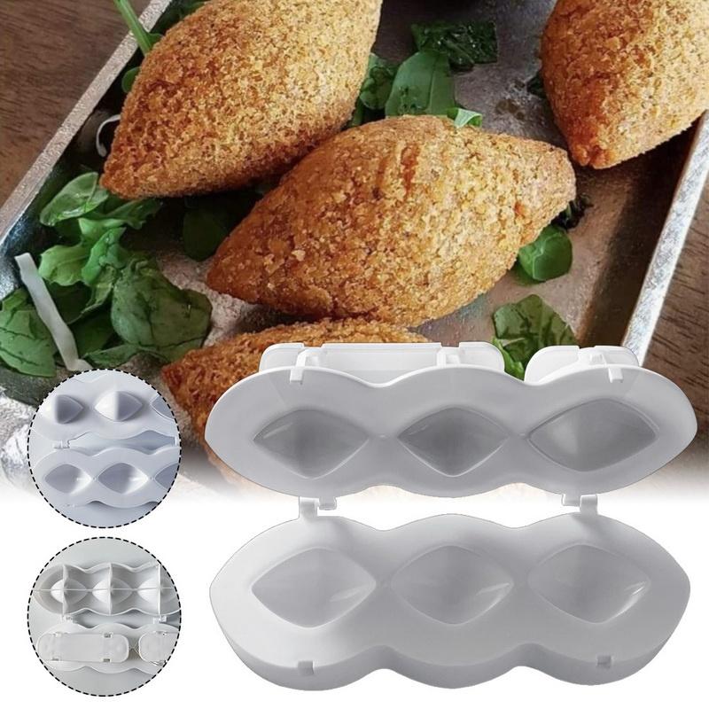 Meatball Mold Manual Meatloaf Maker Press Tool 5cm Meatball Size Durable DIY Plastic Meatball Mould Kitchen Cooking Tools for Making Fried Kibbeh 5cm/7cm Meatball Mold Manual Meatloaf Maker Press Tool 5cm Meatball Size Durable DIY Plastic Meatball Mould Kitchen Cooking Tools for Making Fried Kibbeh 5cm/7cm