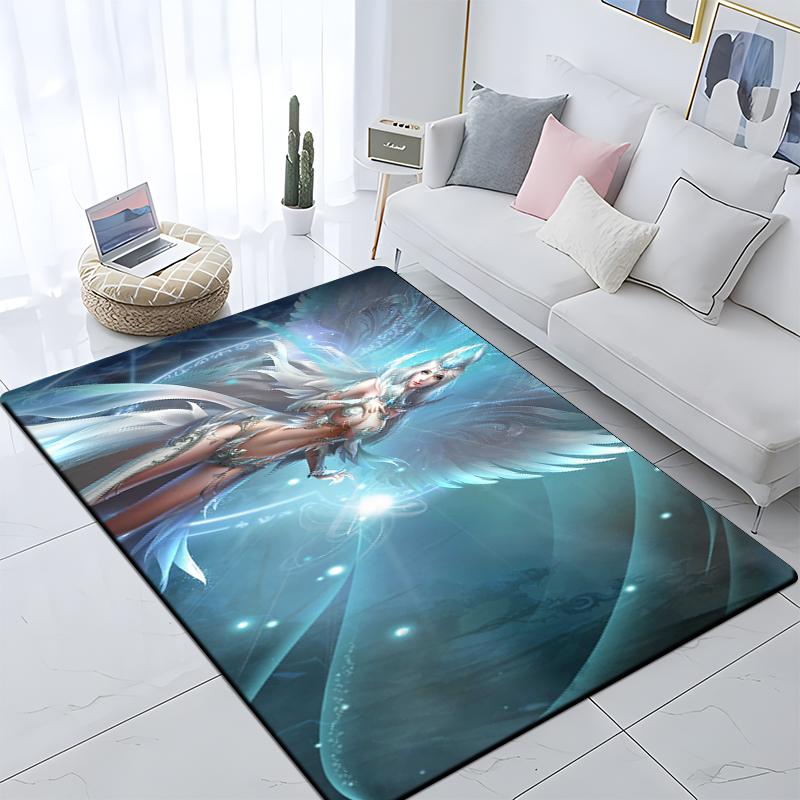 Sexy Girls Printed Carpet Living Room Home Decor Sofa Table Rug Anti Slip Chair Cushion Lounge Mat Large Rug Picnic Camping Yoga