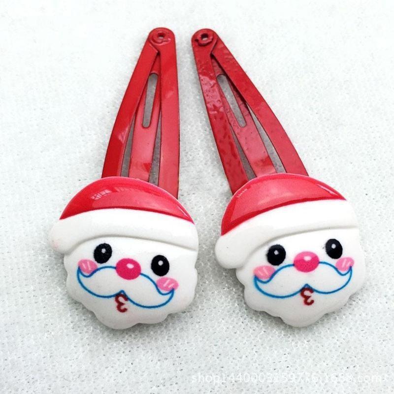 10pcs Kids Girl Candy Hairpin Baby Hair Clip Christmas Barrettes(random Style)