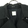 KANEKO ISAO Long Sleeve Trench Coat Black Women Used
