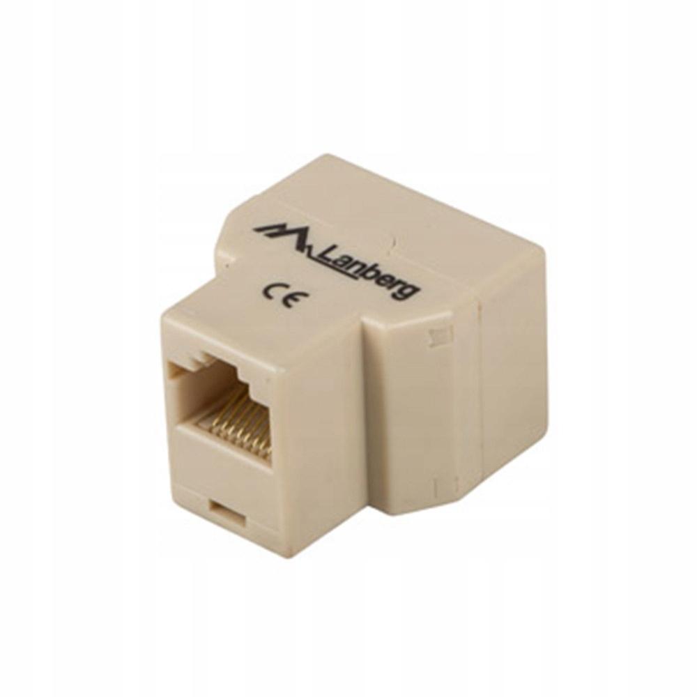 Adapter Lanberg złączka sieciowa RJ-45 - RJ-45 X2