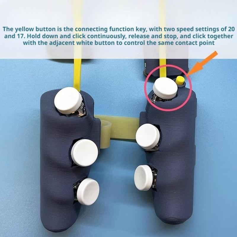 Mobile Games Controller Turnover Button Gamepad for Tablet Sensitive Shoot Button Hand Gaming Grip Triggers for PUBG Q0I3