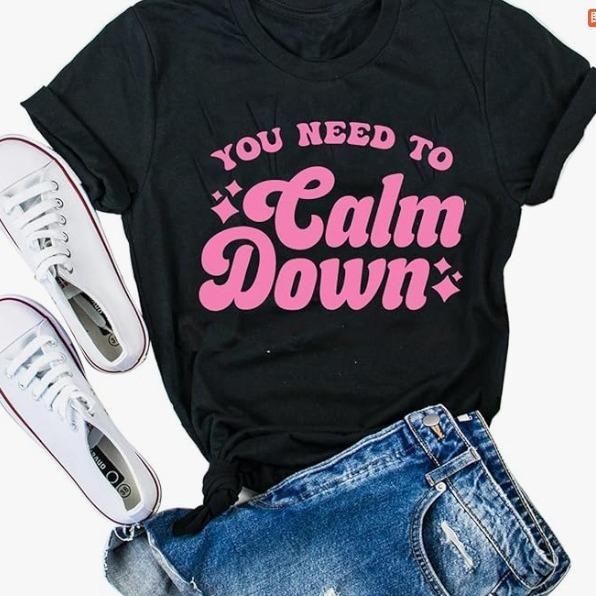 European and American Internet celebrity T-shirts We will never go back to T-shirts A lot of things are happening short-sleeved tops