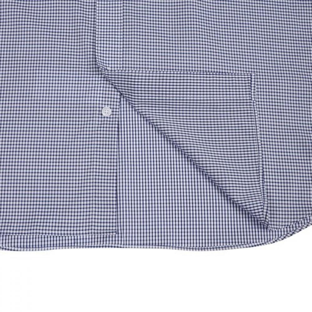 DakS Men S Micro Pattern Regular Fit dreSS Shirt Cotton Blend dmp1Shdl121b1