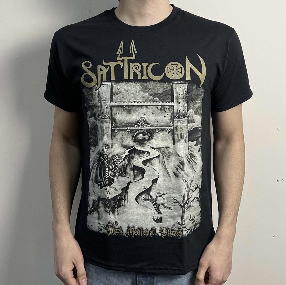 Satyricon - Dark Medieval Times T-Shirt Black mayhem dark throne Unisex T-Shirt M