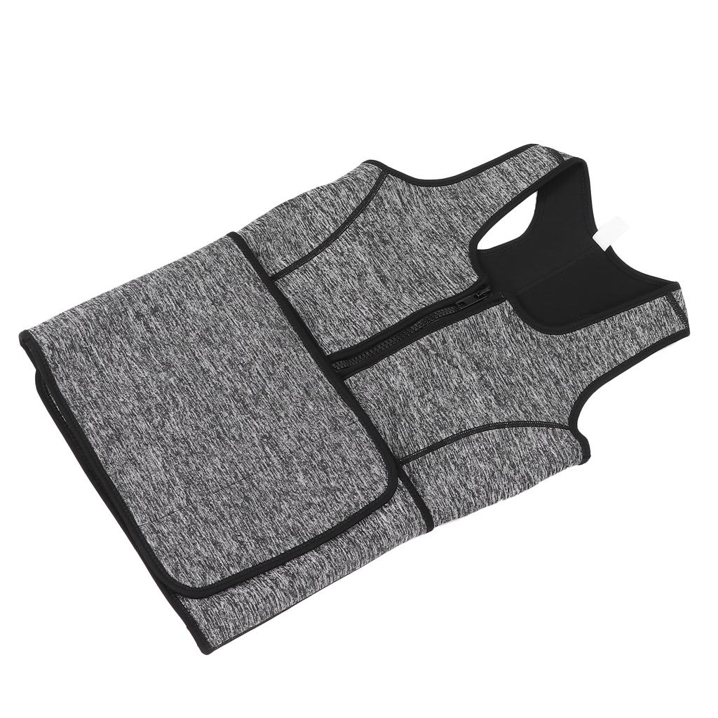 Sweat Sauna Suit Vest Yoga Workout Body Corset Sauna Fat Burner Cincher for Women