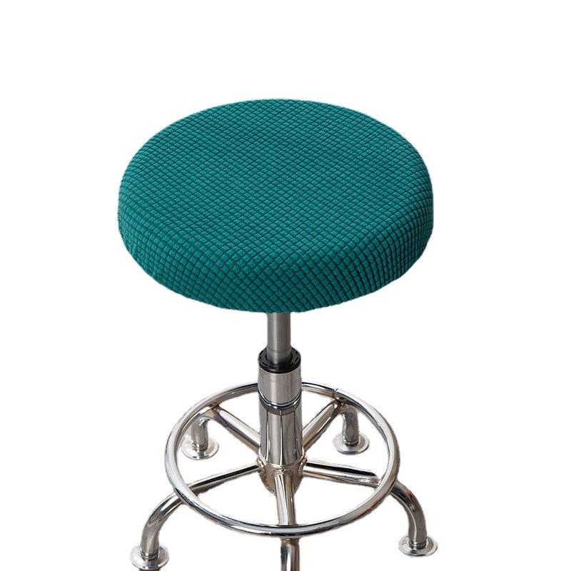 Round Stool Bar Stool Cover Beauty Salon Lift Chair Round Stool Cover Round Cover Chair Table Cushion Round Protective Cover