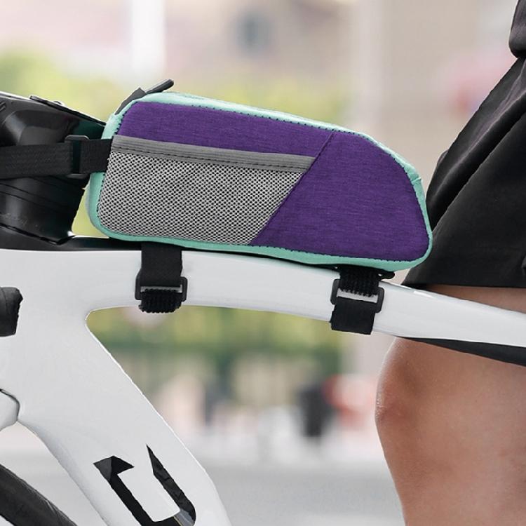 Cycling Front Frame Storage Pouches Cycling Top Tube Bags Bicycles Stem Crossbars Bag Waterproof Bikes Tube Organizers