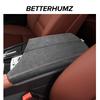 Betterhumz For BMW F10 F18 520li 528li 530li 535li 5 Series Made of Alcantara Wrap ABS Car Armrest Box Lid Cover Trim Accessory
