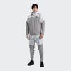 Under Armour Color Block Logo Print Hooded Jacket Men Jackets Gray 1374630-592
