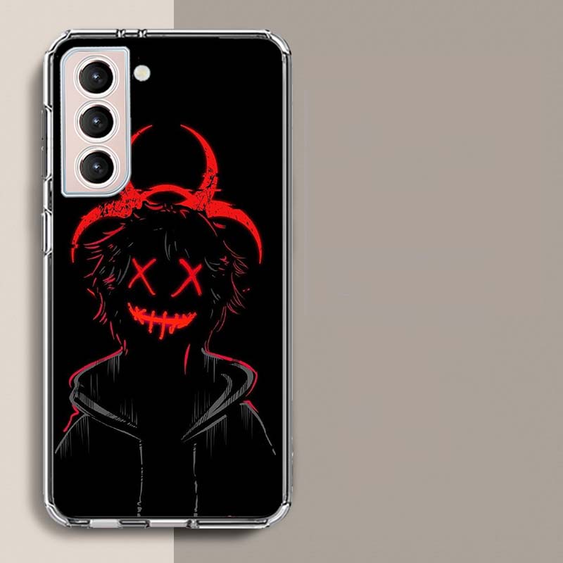 Devil Bad Boy Phone Case For Samsung Galaxy S25 Edge S24 S23 FE S21 S20 S10 Plus S22 S26 Ultra Cover Clear Cases TPU Capa Shell