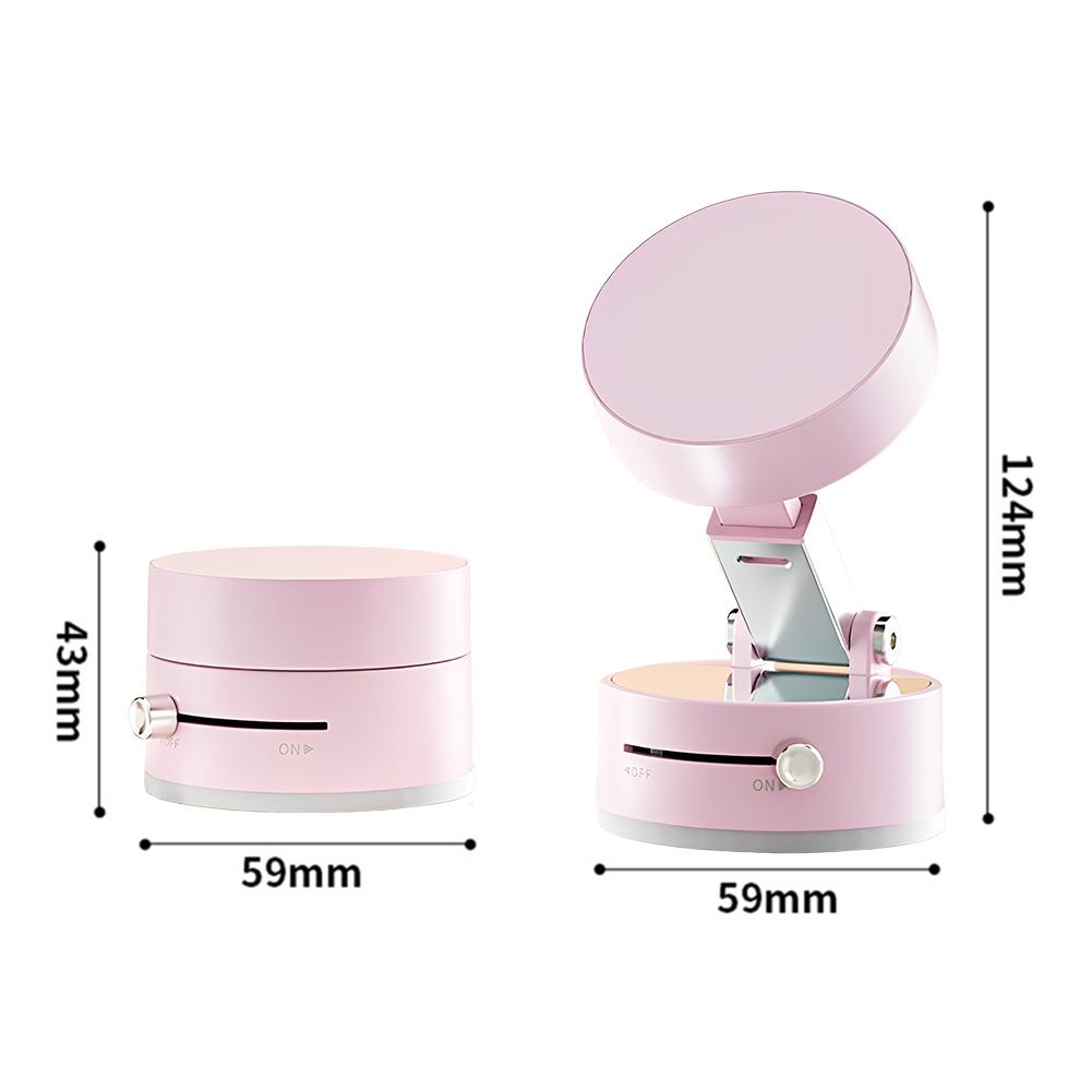 Magnetic Electric Vacuum Car Phone Holder Adjustable Air Vacuum Suction Phone Mount Universal for Gym/Mirror/Smooth Surface