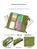 Women's RFID Retro Long Wallet: Large Capacity, Multi-Card Slot & Snap Button Closure Coin Purse