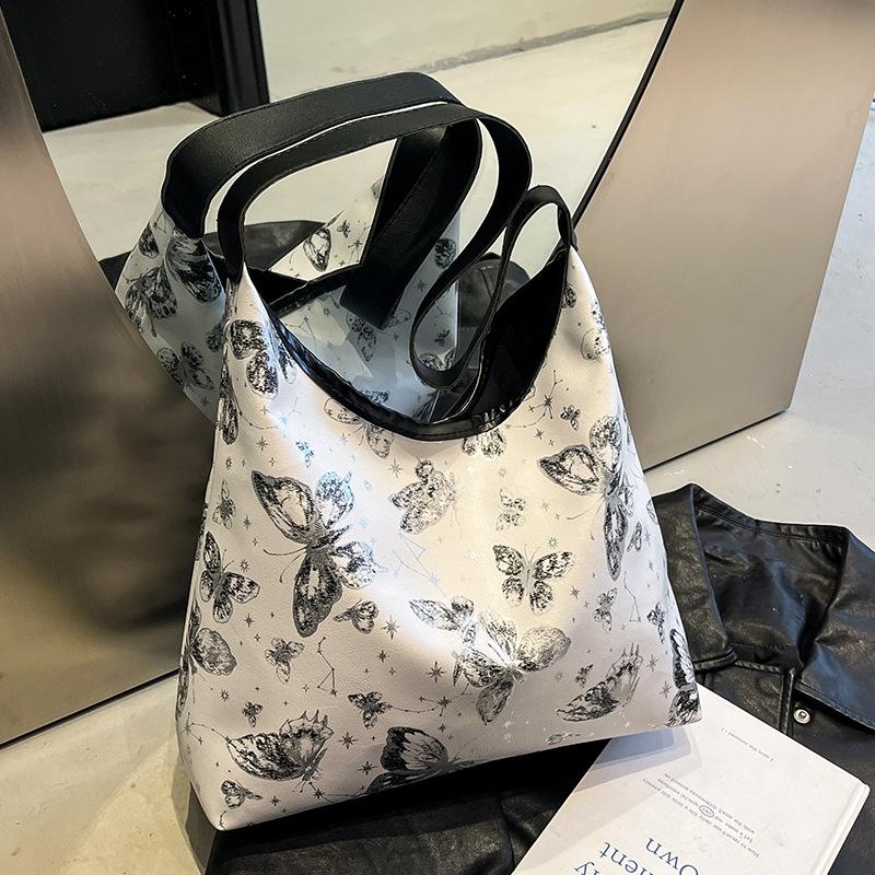 

Корейская модная сумка через плечо Ins большой емкости для женщин, новая сумка через плечо в китайском стиле, новая универсальная женская сумка