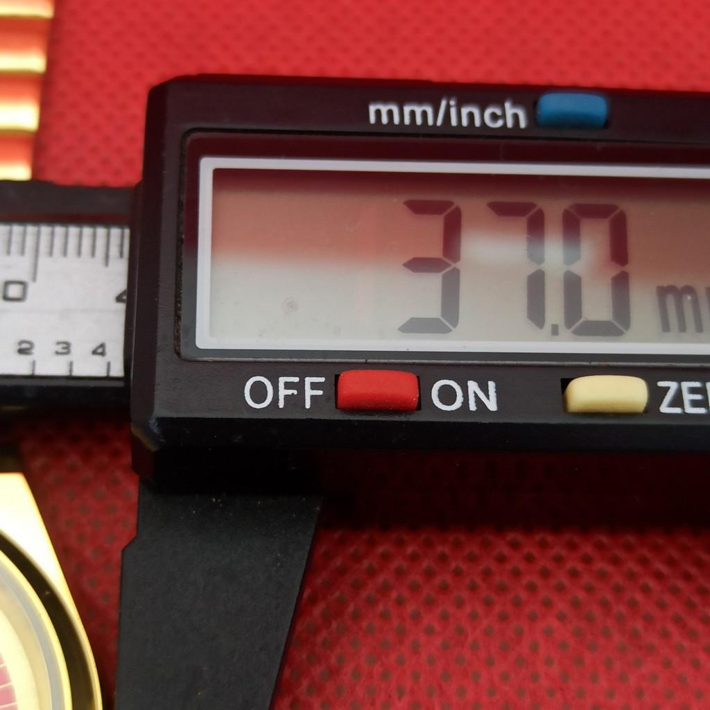 ODNOWIONY VINTAGE SEIKO 5 AUTOMATIC 6309A JAPONIA MĘSKI ZŁOTY ZEGarek a298792-2