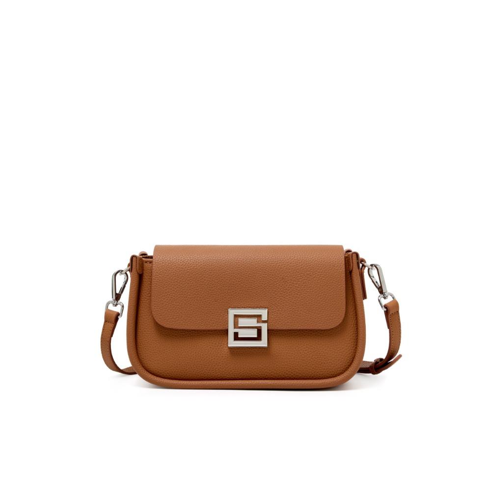 Fashion Versatile Small Square Bag, Genuine Leather Women's Bag, New Shoulder Cowhide Messenger Bag