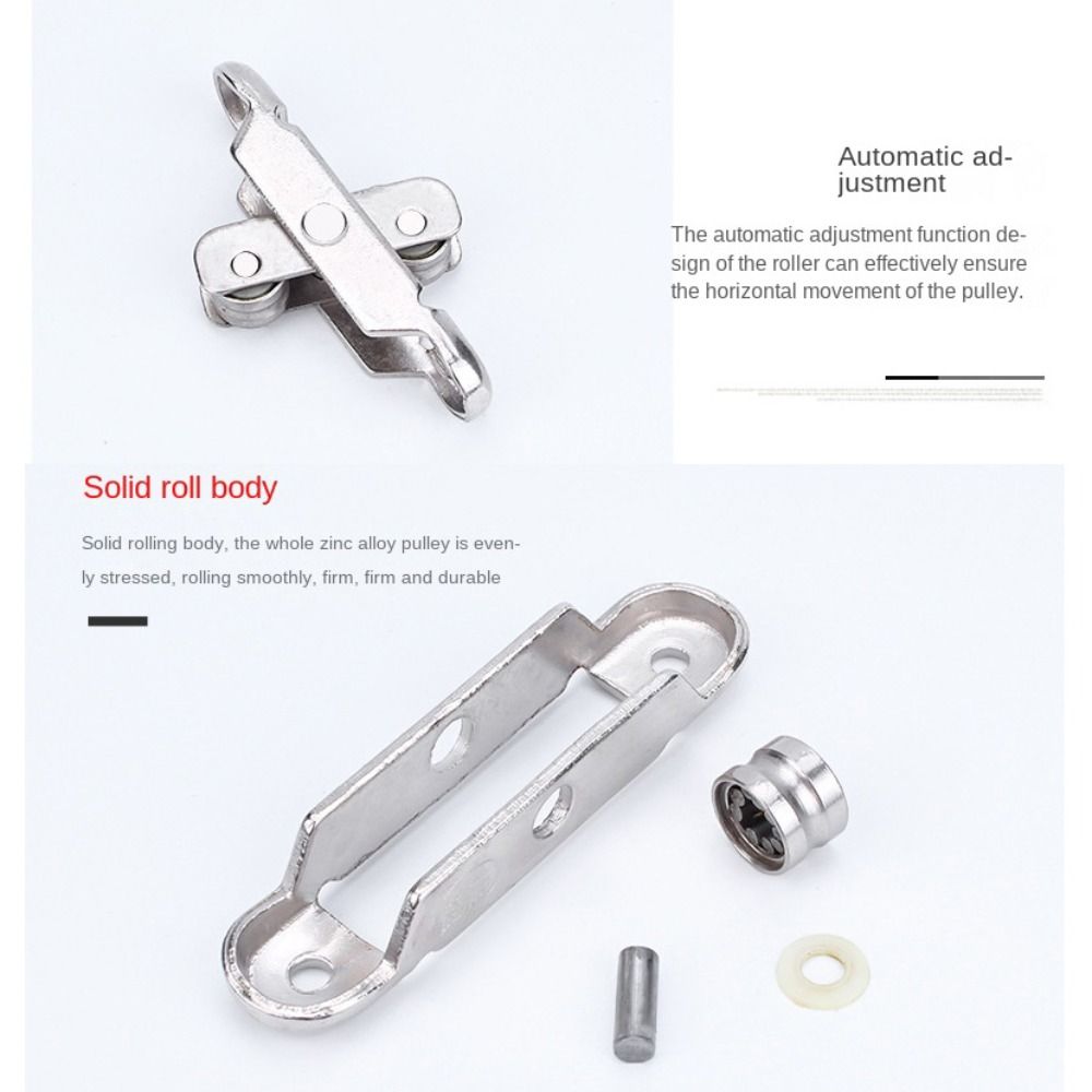 New Sliding Door Fittings Door Sliding Roller Stainless Steel 80/88 Type Window Pulley Silent Door Fittings Sliding Roller