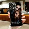 Twilight Saga Edward Soft Phone Case For iPhone 15 16 17 Air 14 Pro Max 16E Plus 13 12 Mini Plating Anti-Fall Fundas