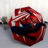 1PC SpiderMan - Custom Name Automatic Folding Umbrella - Compact 8-Rib Design, Durable Plastic & Iron, Daily Use S0106016