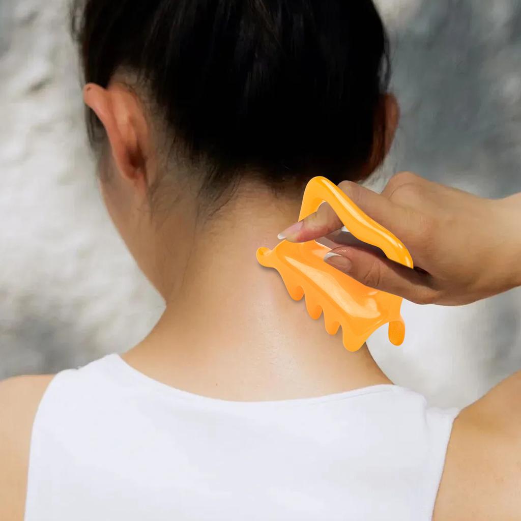 Large Fascia Massage Tool Cellulite Massager Tool for Cellulite Myofascial Release Neck Back Resin Trigger Point Massager