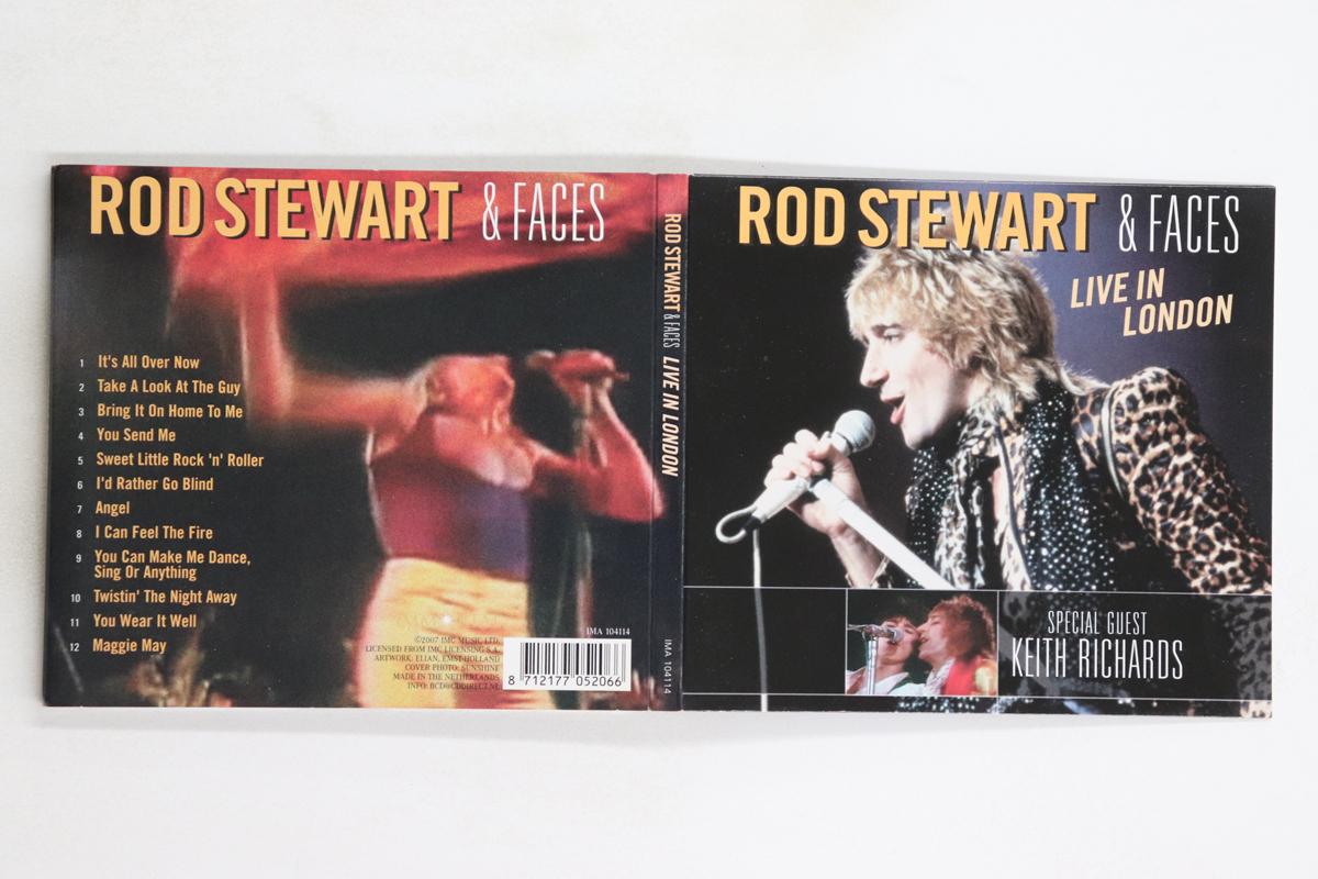 

CD ROD STEWART & FACES - Live in London IMA104114 IMMORTAL 2007 Netherland Rock Used