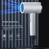 European-American High-Power Silent Ion Hair Dryer with Blue Light for Dorms (Japanese Standard)