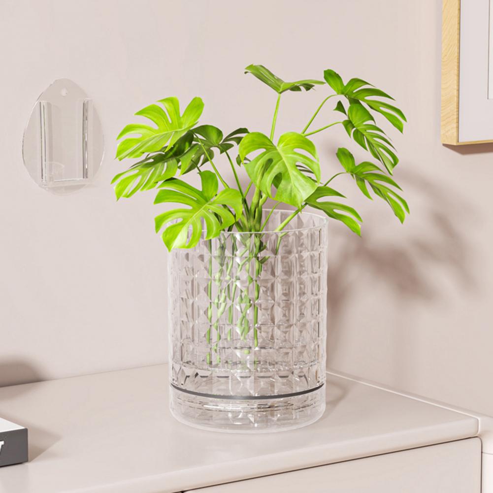 Wall-mounted Planter Self Watering Wall Planter with Reservoir Decorative Flower Pot for Indoor Outdoor Use Wall Mounted Plant
