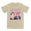 Vintage 90s Retro Style Michael T-Shirt Crew Neck Cotton T Shirt The Office Short Sleeve Tees Gift Idea Clothing