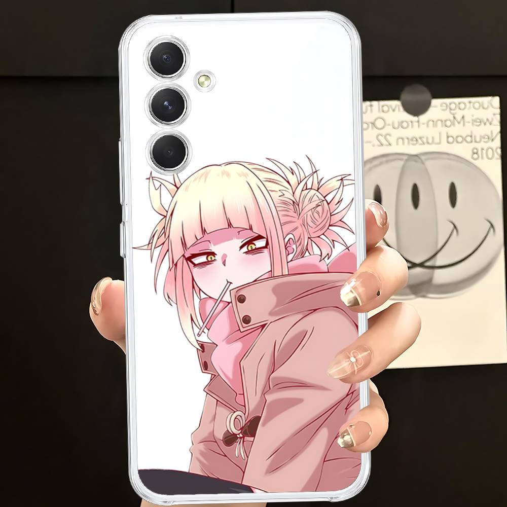 H-Himiko T-Toga HD Clear Transparent Phone Case For Samsung Galaxy A52,A12,A51,S24,S23,S22ULTRA,S21 Edge,S20LITE,Plus,U