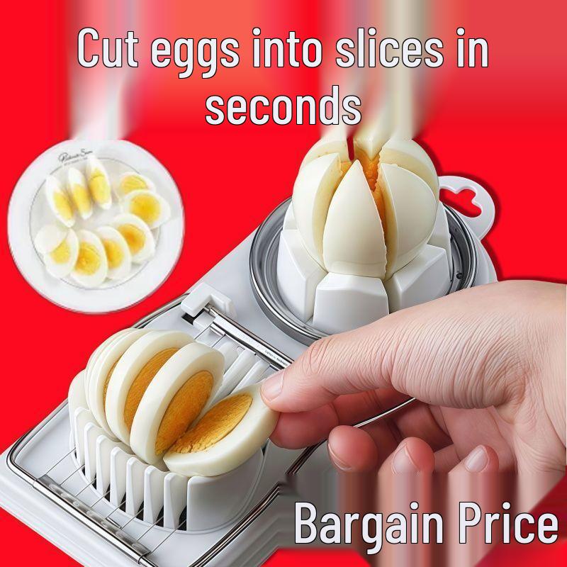 Multifunction Stainless Steel Egg Slicer