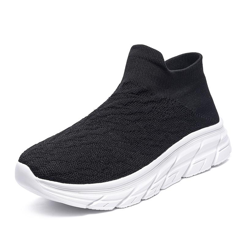 New men's and women's shoes summer one-pedal lazy socks ultra-light sports shoes fashionable casual couple shoes