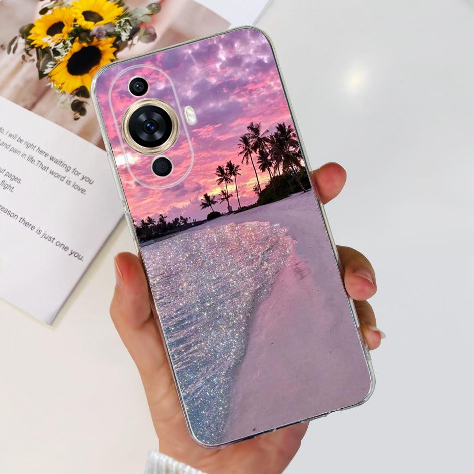 For Huawei Nova 11 Case 2023 Fashion Transparent Silicone Soft Phone Back Cover For Huawei Nova11 Ultra GOA-AL80 Nova 11Pro Capa
