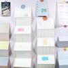 Calendario 2026 A6 A7 A8 M5 Anual Mensual Planificador de Calendario Páginas Interiores Hojas Sueltas Núcleo de Repuesto Recambios Papel Manual de Bricolaje
