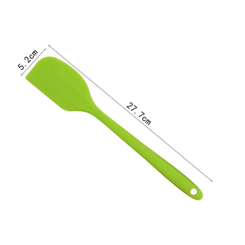 1 peça Espátula de Silicone Flexível Grande Resistente ao Calor para Assar, Cor Aleatória, Fácil de Limpar, Ferramenta de Cozinha para Assar, Raspador de Creme