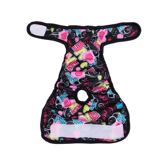 Female Dog Diaper Absorbent Reusable Menstruation Pants Dog Underwear Pet Physiological Pants