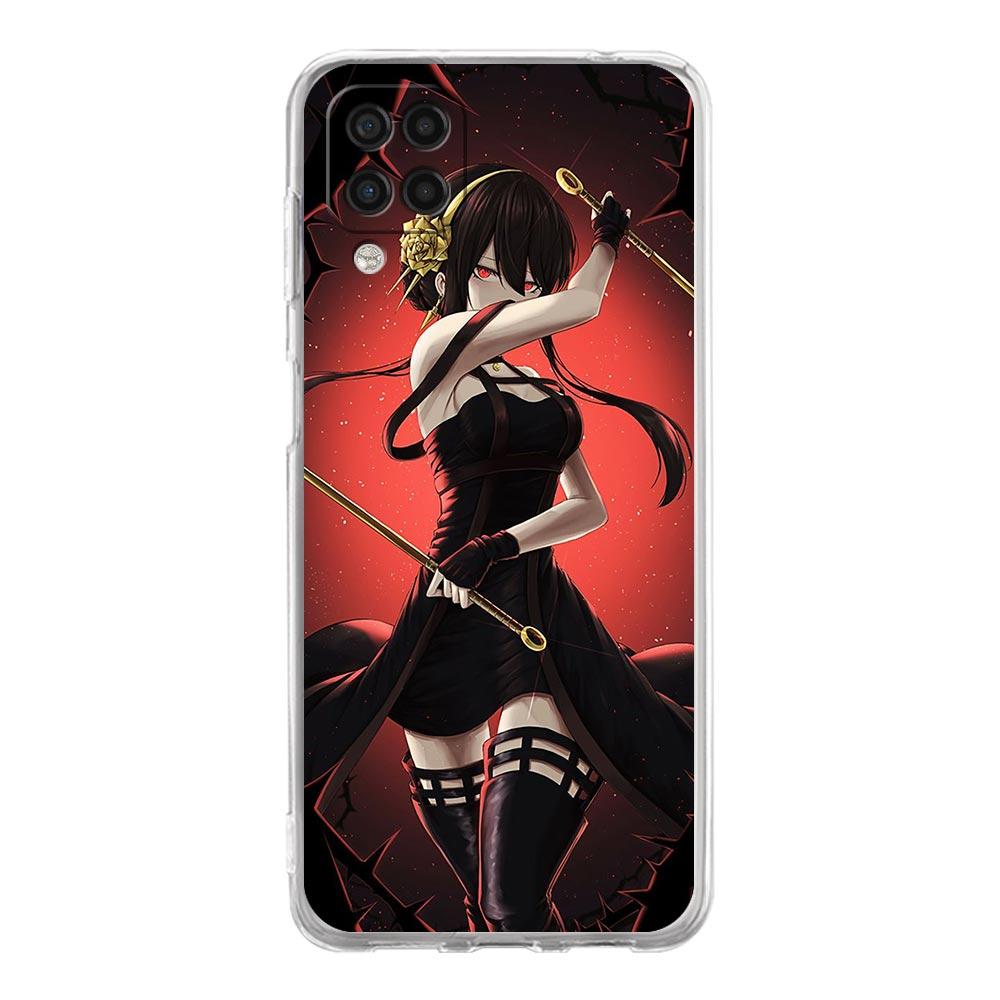 Yor Forger SPY×FAMILY Thorn Phone Case For Samsung Galaxy A51 A71 A21S A12 A11 A31 A41 A03S A13 A33 A73 A53 A52 A32 5G A23 Cover