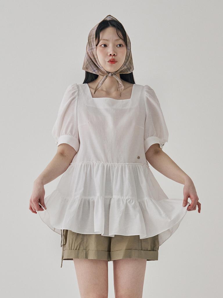 MERCIANNES Tiered Ruffle Blouse_Mb5Ssn9