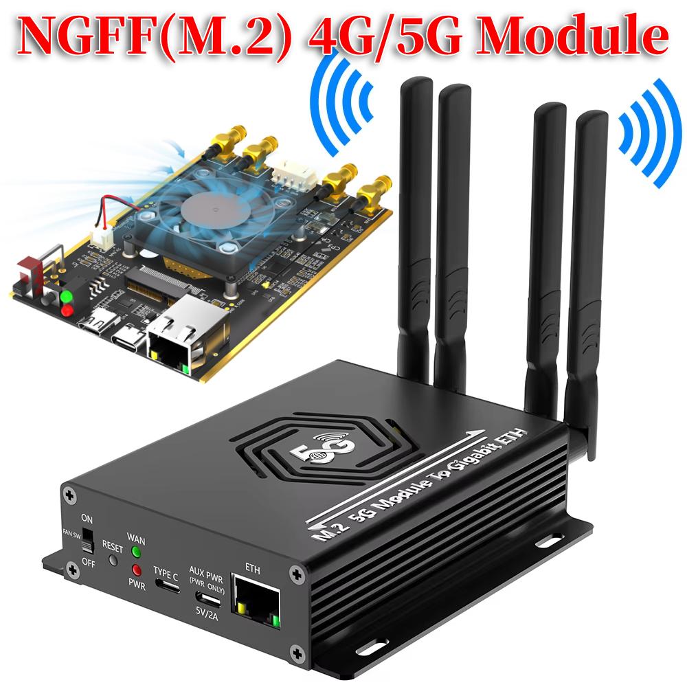 

NGFF M.2 To USB 3.0 Adapter Wireless Card Converter Wireless Module Adapter for SIM/Micro SIM/Nano SIM 4G 5G LTE Module чорний