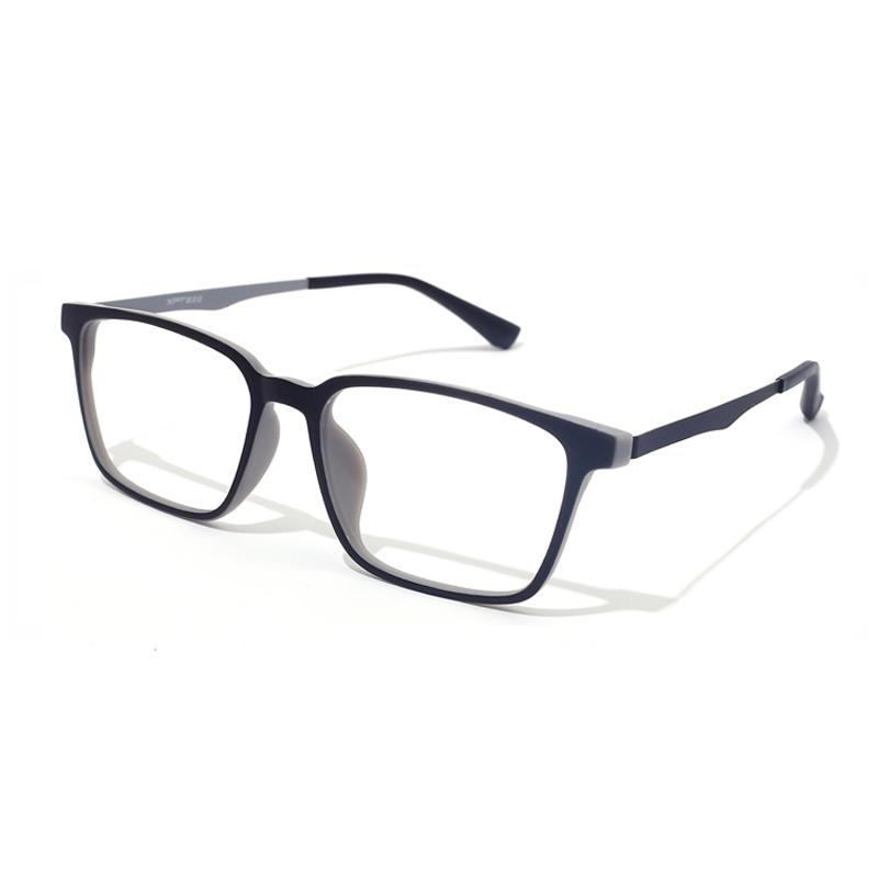 New  Business Eyewear Retro Big Square  Titanium Eyeglasses Myopia Optical Prescription Glasses Frame For Men A1003