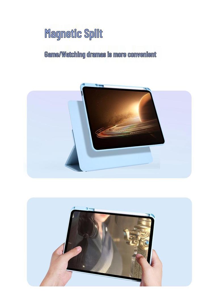OPPO Pad 4 Pro/Pad 3 Air 2 Magnetic Anti-Bend 12.1" Leather Case