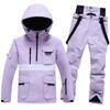 Winter-Skianzug-Set: Unisex Winddichtes & Wasserdichtes Snowboard-Outfit für Paare