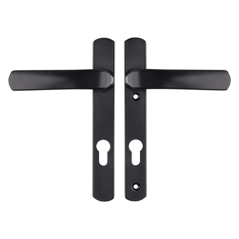 Broken Bridge Aluminum Alloy Door Lock, Swing Door, Plug-in Multi-point Handle Lock