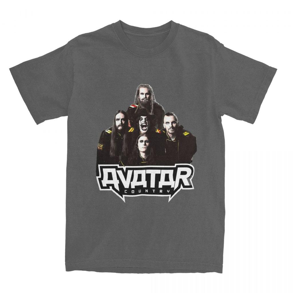 Men Women Avatar Heavy Metal Band T Shirt Apparel Pure Cotton Tops T-shirt Vintage Tees All Seasons