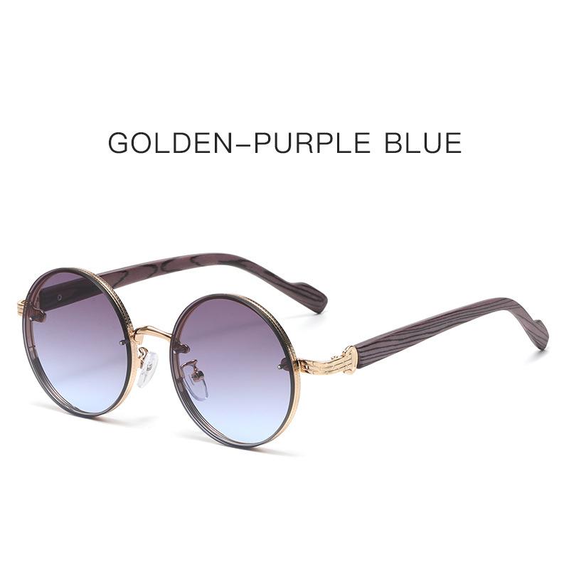 Ochelari de Soare Rotunzi Vintage Steampunk Modă Clasici Ochelari Degradați Exterior Punk Trendy Brand de Lux Design Metal Ochelari de Soare