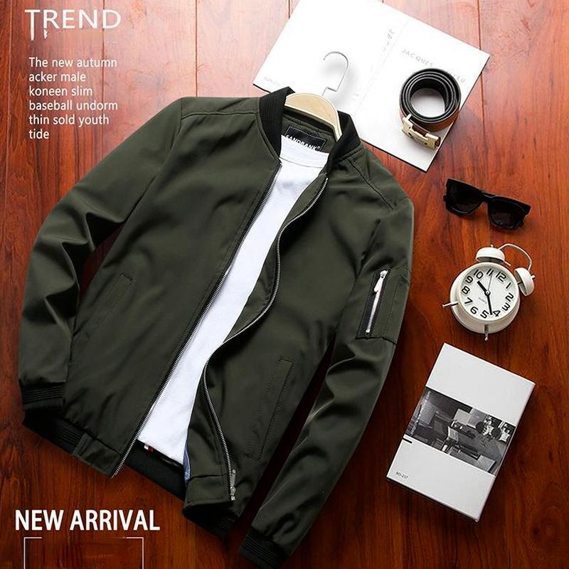 M-8XL New Men's Large Size Jacket Thin Section Slim Fashion Casual Jacket Spring and Autumn Men's Top