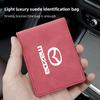 Car Driving Documents Case Credit Card Holder For Mazda 3 6 CX5 2 CX3 CX9 MX5 RX8 Axela Demio Atenza MS GJI