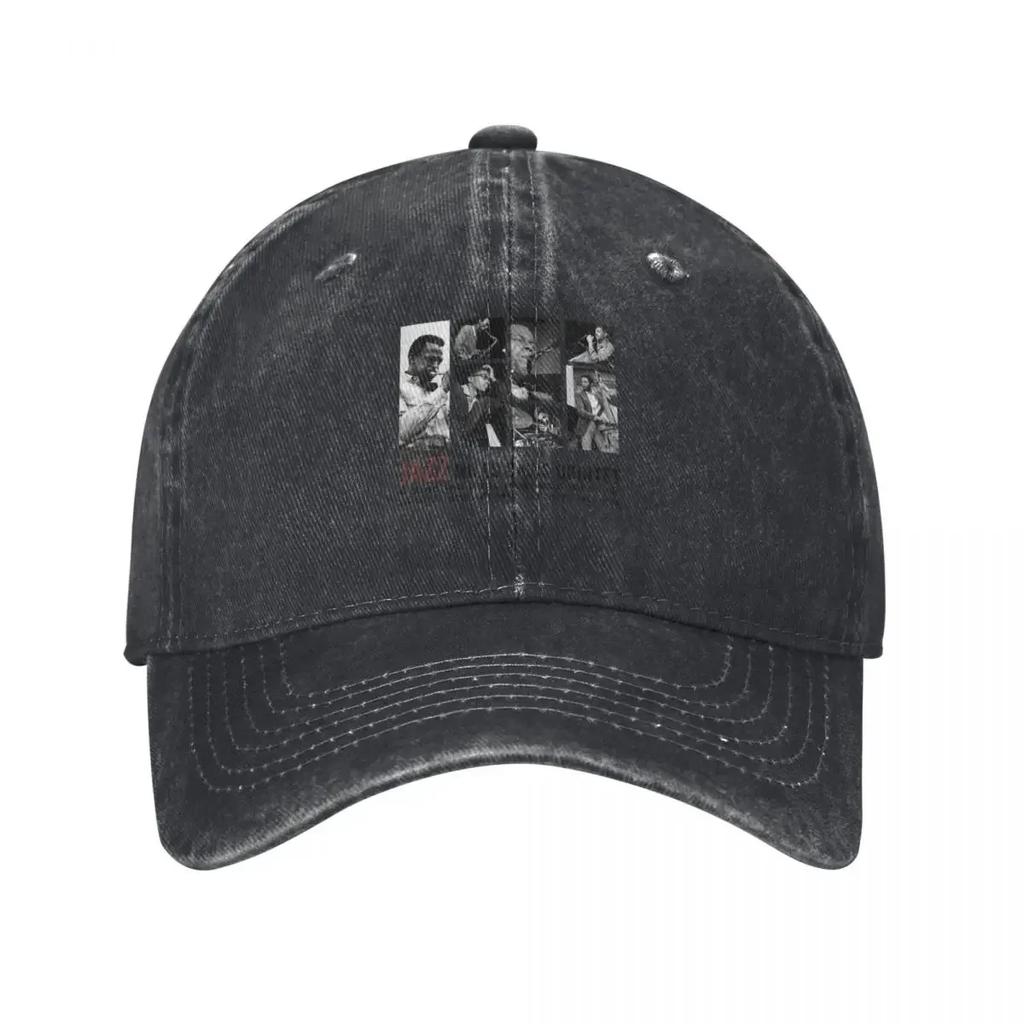 Jazz music legends Baseball Cap Funny hats Bobble Hat Icon Luxury Hat Unisex Golf Wear Womens